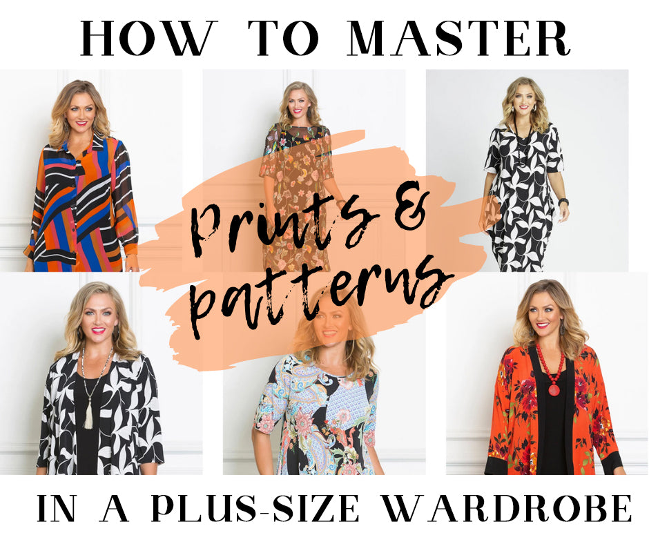 7 tricks on how to nail prints and patterns in the plus-size wardrobe.