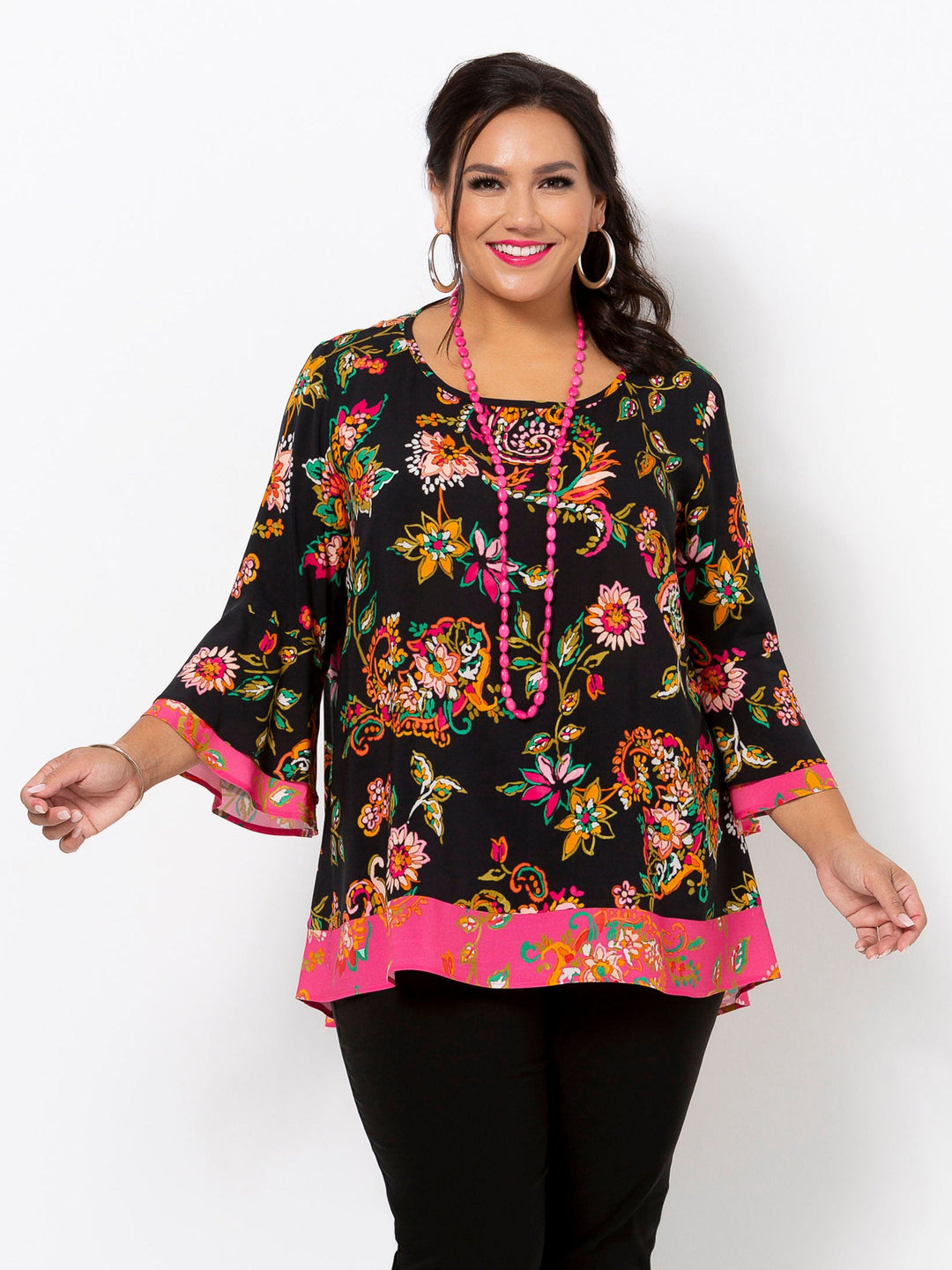 French Flowers Top