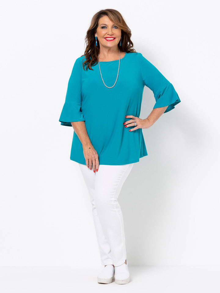 Oasis Frill Sleeve Top