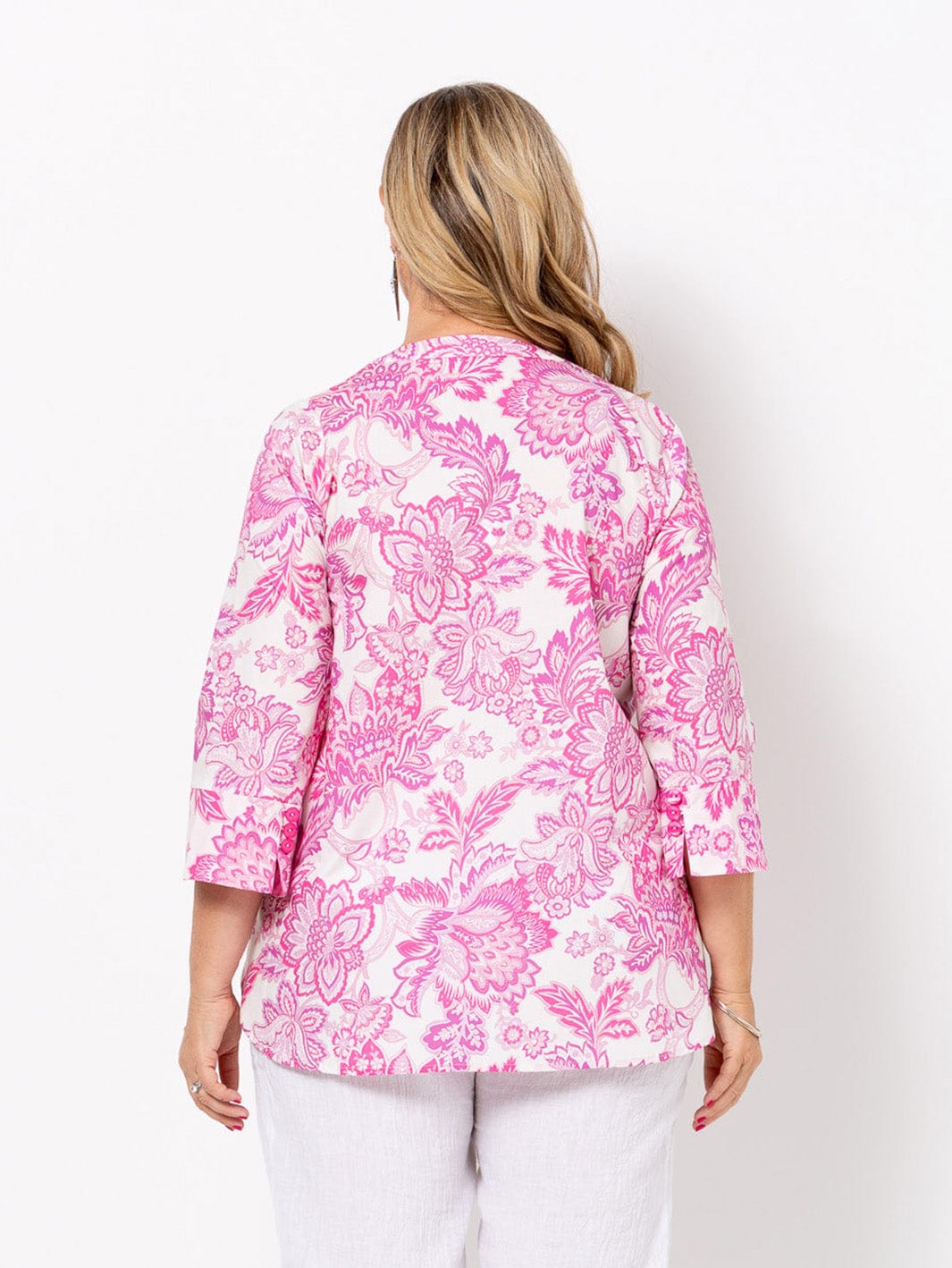 Pink St Tropez Cotton Shirt