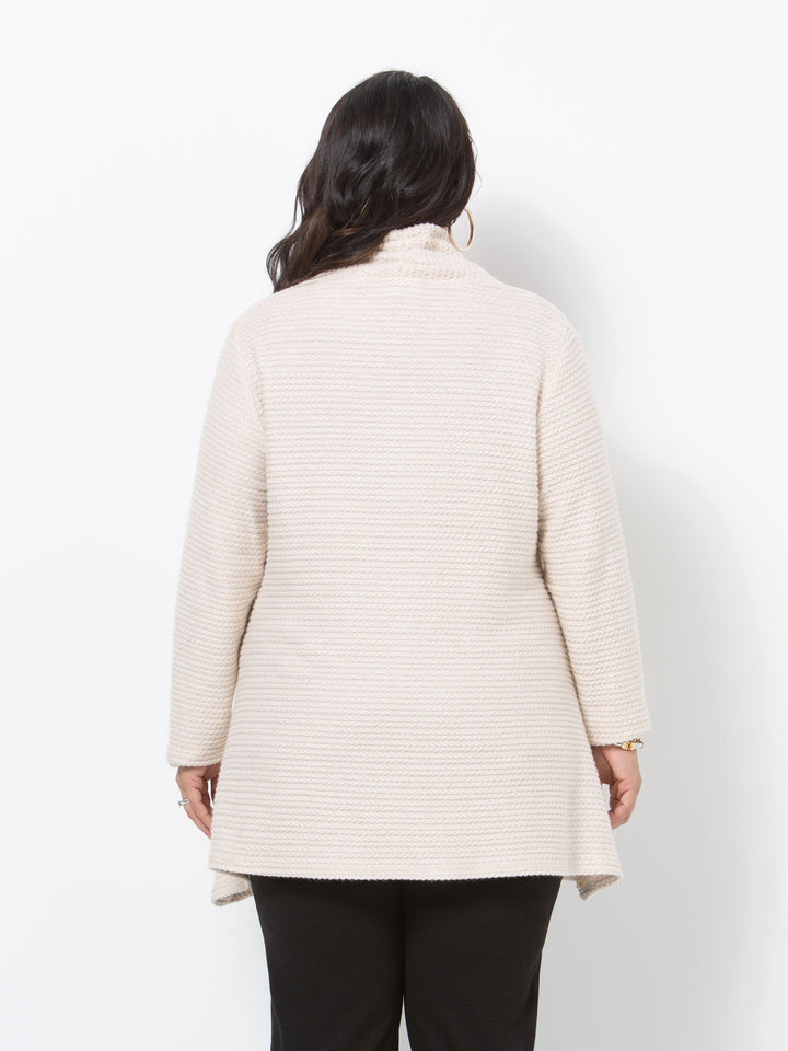 Oyster Cable Cardigan