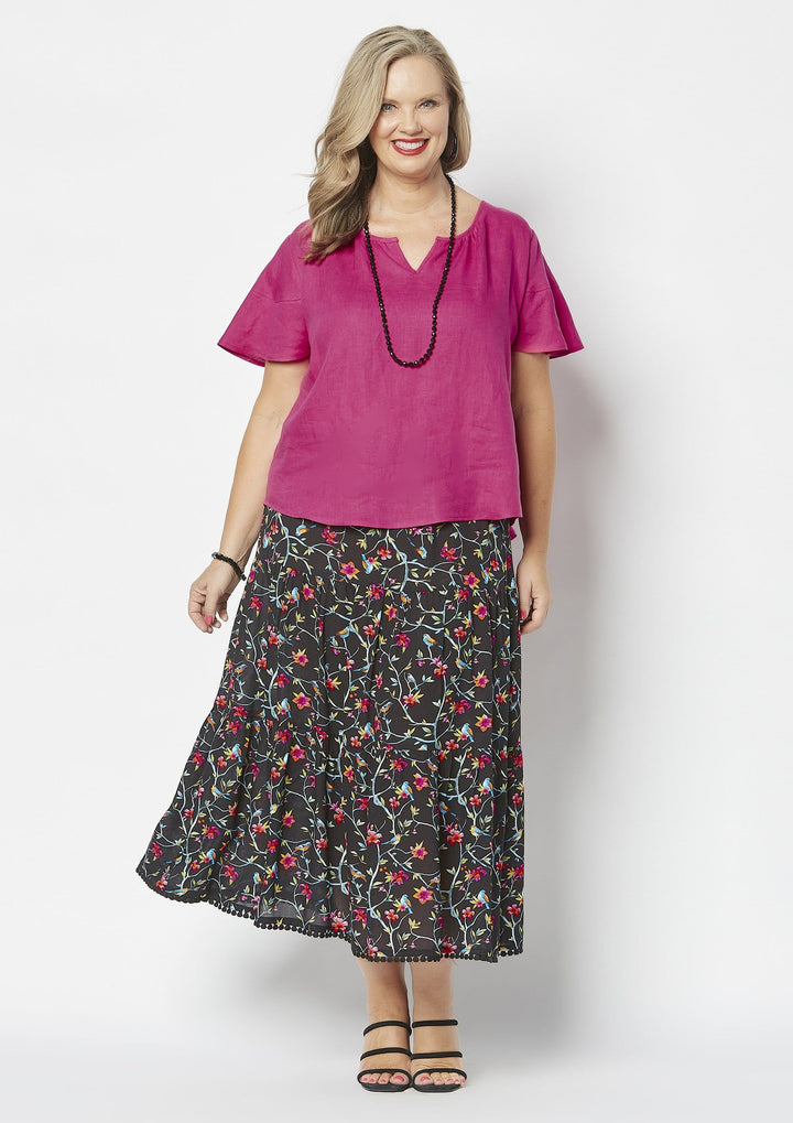 Coloured Vine Skirt