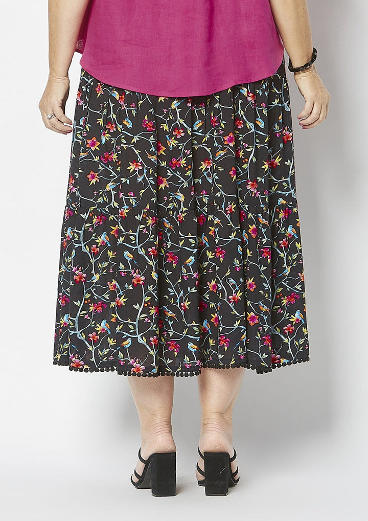 Coloured Vine Skirt